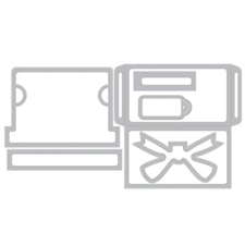 Sizzix Thinlits - Tim Holtz / Gift Card Package